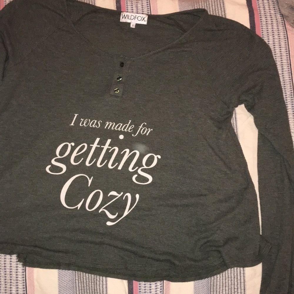 Wildfox “I was made for getting Cozy”